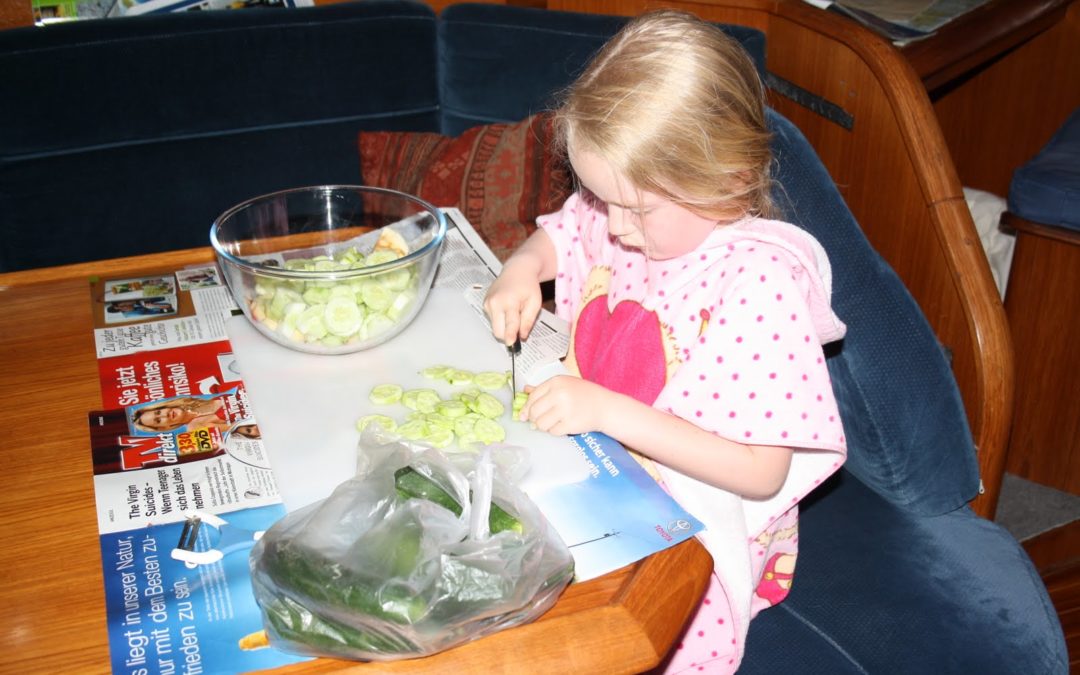 Wo ist denn hier die Salatsoße?