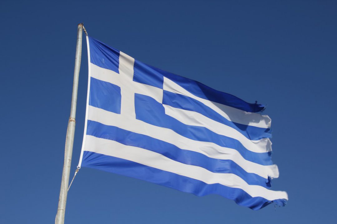 Flagge Griechenland - Die große Reise