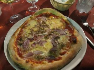 Thunfischpizza