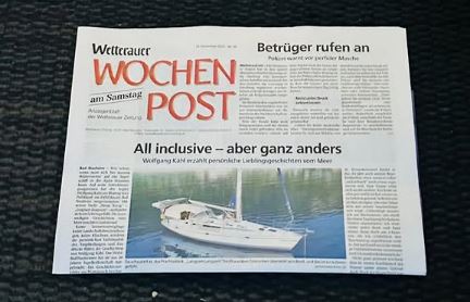 „Yavas Yavas“ in die Zeitung….